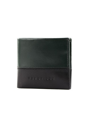 The Bridge - Damiano Horizontal Leather Men's Wallet - Green