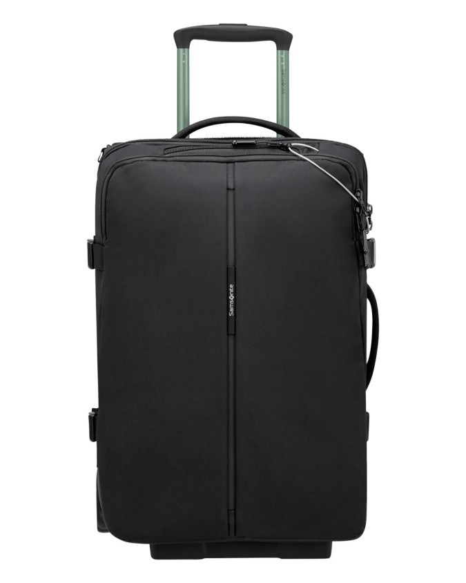 Samsonite - Borsone/trolley con 2 ruote in pet riciclato Securipack 2.0