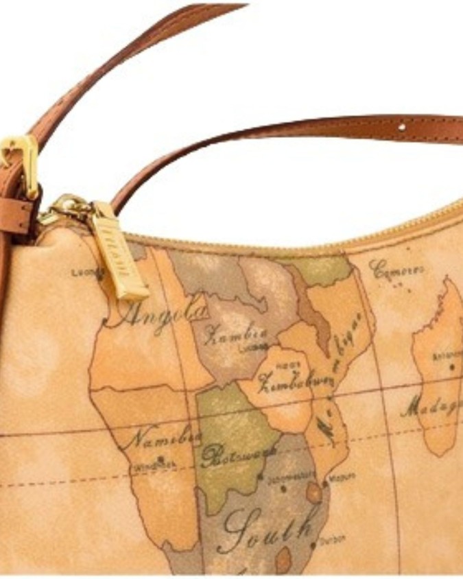Alviero Martini Prima Classe - Borsa a Tracolla con chiusura a ZIP