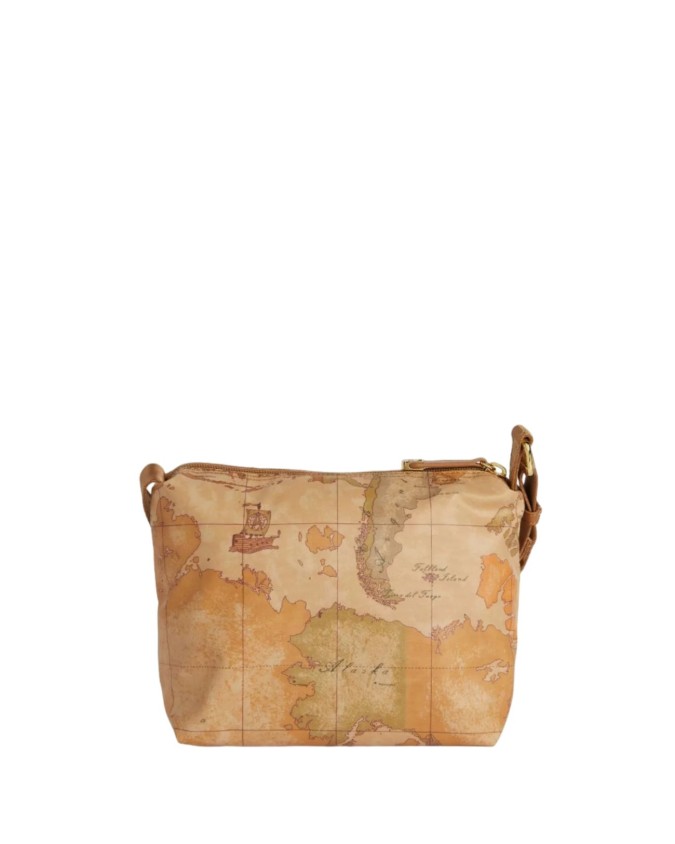 Alviero Martini Prima Classe - Borsa a tracolla piccola in tessuto Geo Soft