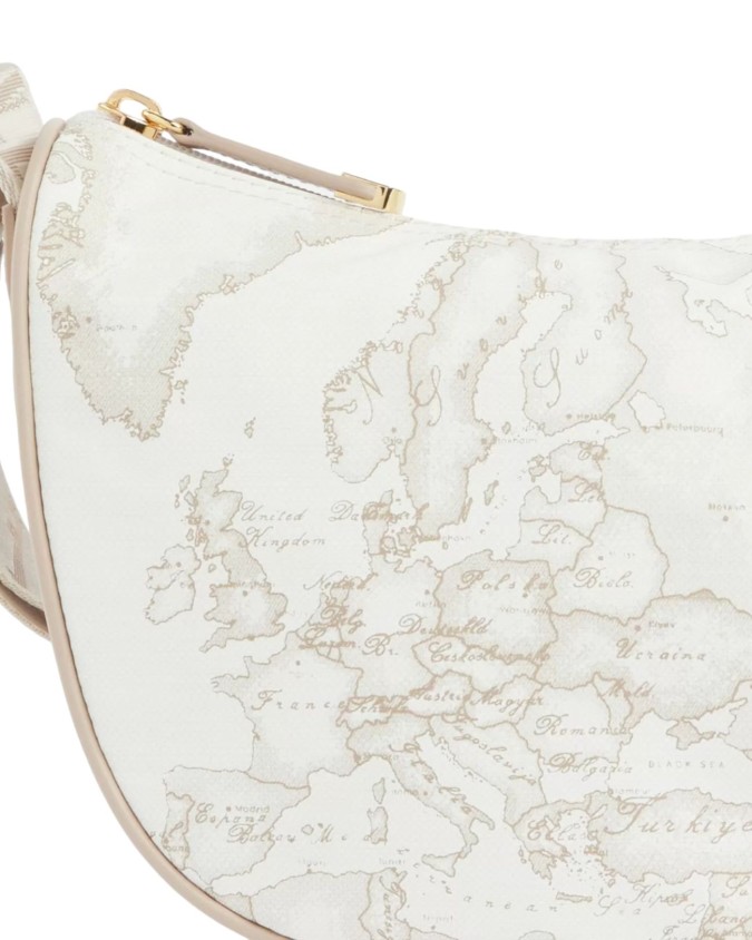  Alviero Martini Prima Classe - Borsa a tracolla mezzaluna
