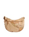 Alviero Martini Prima Classe - Borsa a tracolla a mezzaluna media con tasca Geo Soft