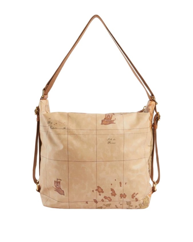 Alviero Martini Prima Classe - Borsa hobo doppia portabilità Geo Soft