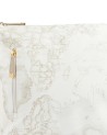 Alviero Martini Prima Classe - Borsa hobo doppia portabilità Geo Soft White