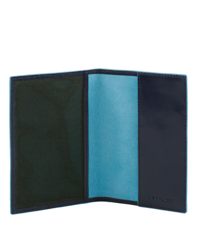 Piquadro - Porta passaporto in pelle unisex Blue Square