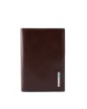  Piquadro - Porta passaporto in pelle unisex Blue Square