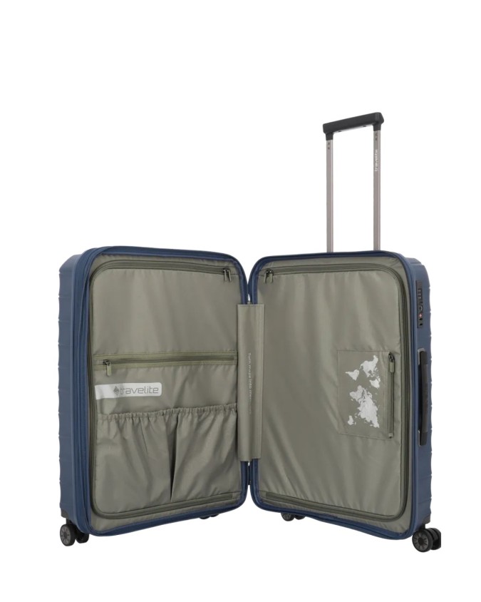  Travelite - Trolley in polipropilene 4 Ruote M Mooby