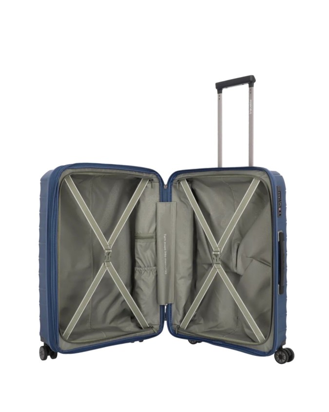  Travelite - Trolley in polipropilene 4 Ruote M Mooby
