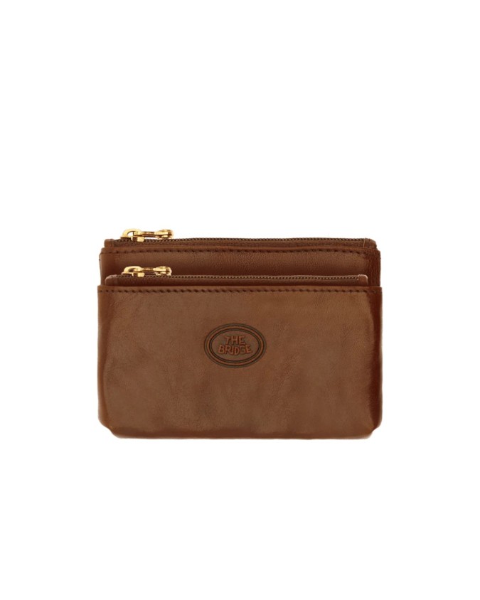 The Bridge - Portachiavi a bustina in pelle con zip Story