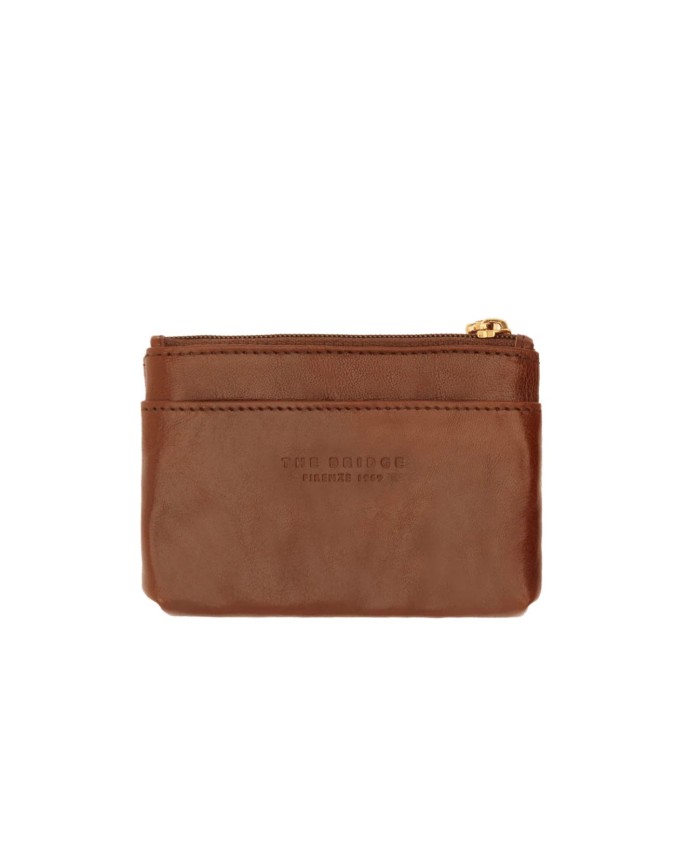 The Bridge - Portachiavi a bustina in pelle con zip Story