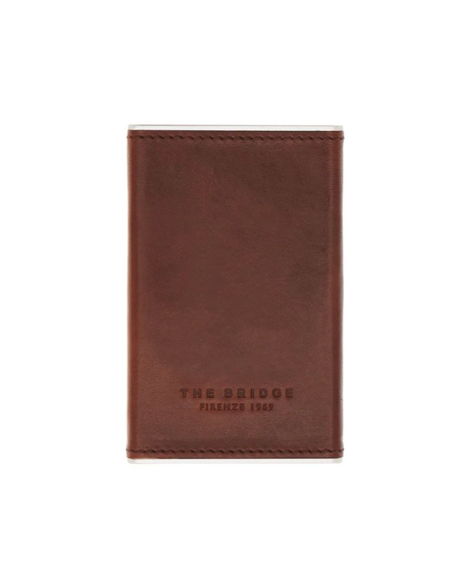  The Bridge - Porta carte di credito in pelle con eject Story