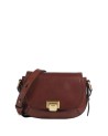 The Bridge  - Borsa a tracolla in pelle con patta Federica