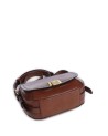 The Bridge  - Borsa a tracolla in pelle con patta Federica