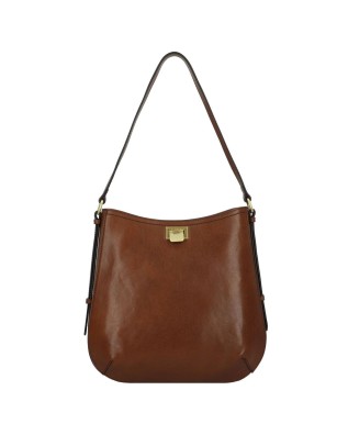 The Bridge - Borsa a spalla Hobo in pelle Federica