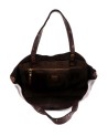 Campomaggi - Tote bag grande in pelle con decorazione laserata Teodorano