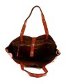  Campomaggi - Tote bag grande in pelle con decorazione laserata