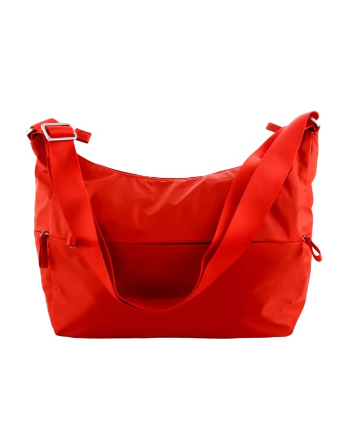  Samsonite - Borsa a tracolla in nylon Media con due tasche