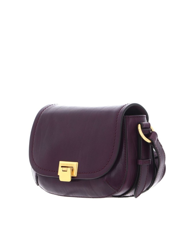 The Bridge  - Borsa a tracolla in pelle con patta Federica