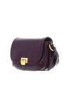The Bridge  - Borsa a tracolla in pelle con patta Federica