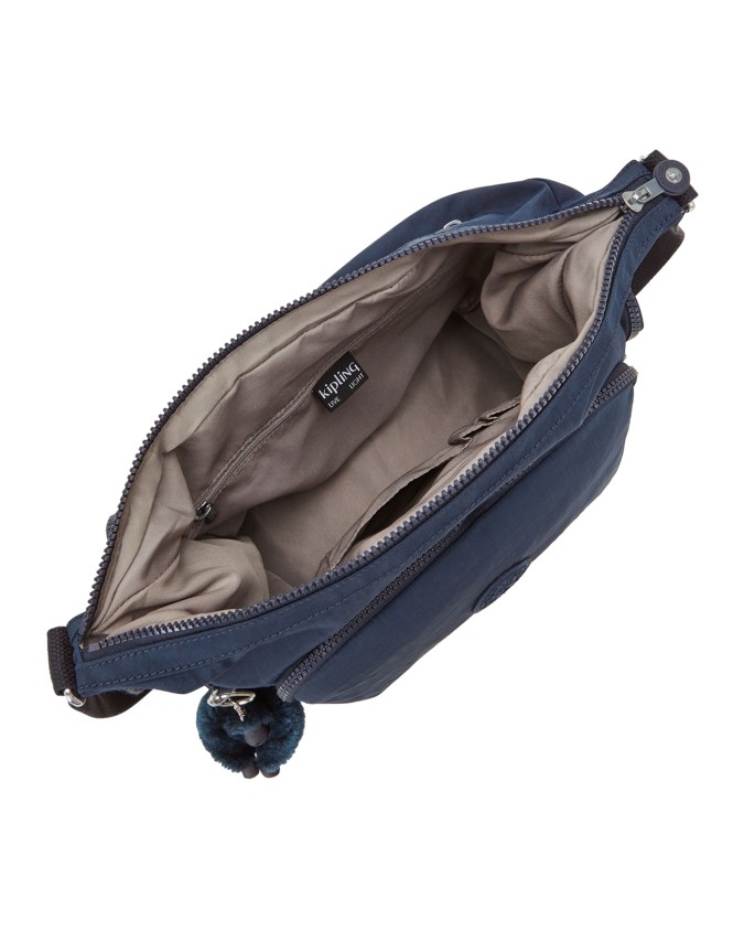  Kipling - Borsa a Tracolla Grande in Tessuto Riciclato Gabb B