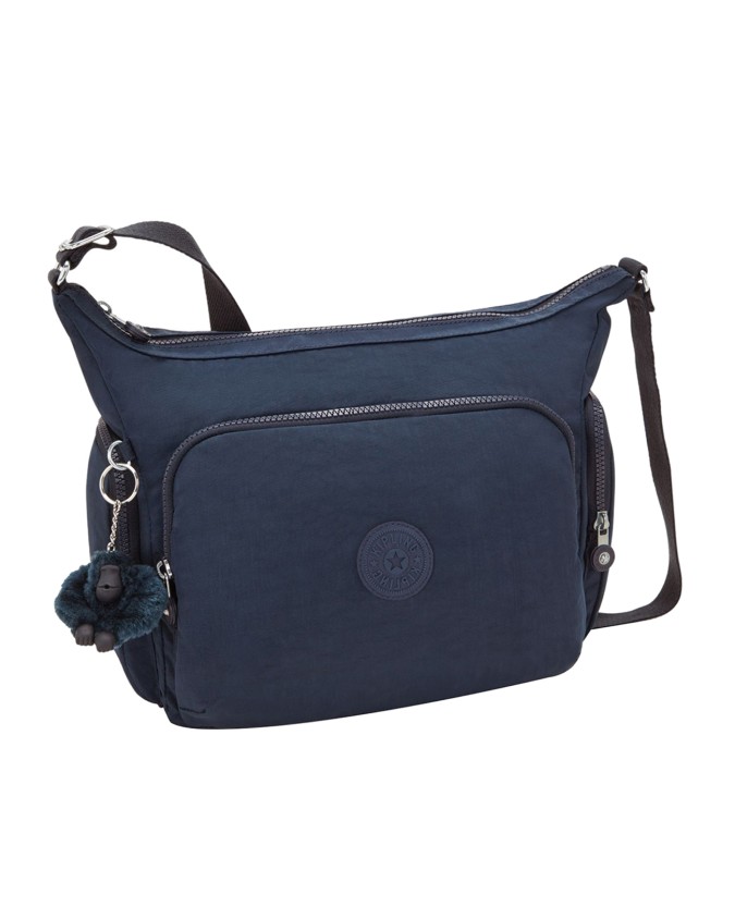  Kipling - Borsa a Tracolla Grande in Tessuto Riciclato Gabb B