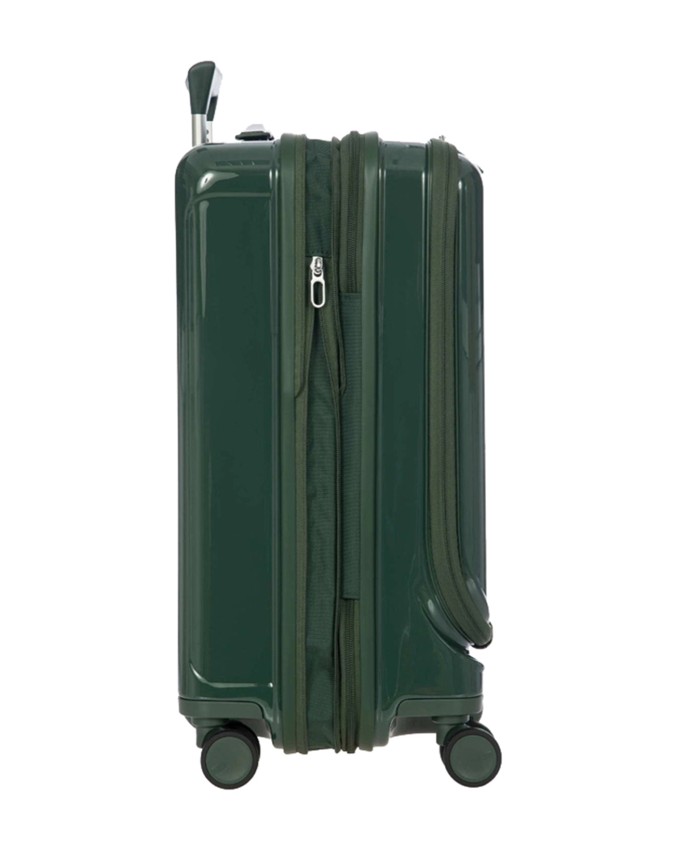 Bric's - Trolley cabina con tasca in policarbonato 55 cm 4 ruote Positano