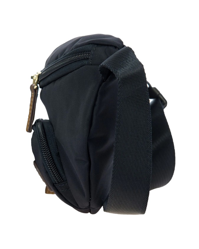  Bric's - Marsupio in Nylon con Tasca Esterna X-Bag