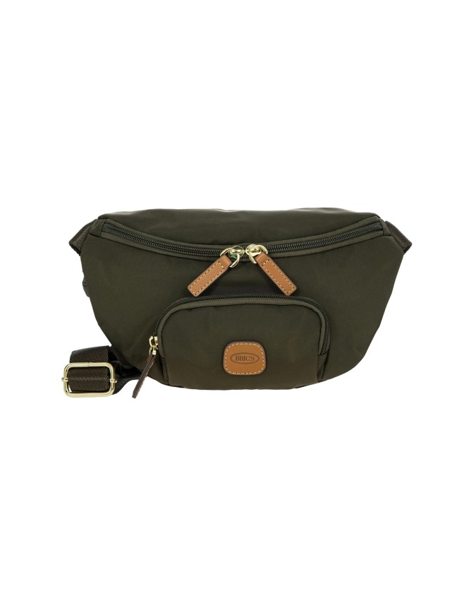  Bric's - Marsupio in Nylon con Tasca Esterna X-Bag