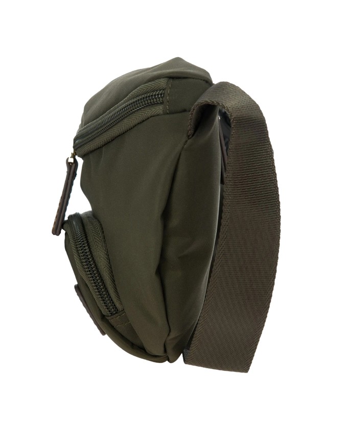  Bric's - Marsupio in Nylon con Tasca Esterna X-Bag