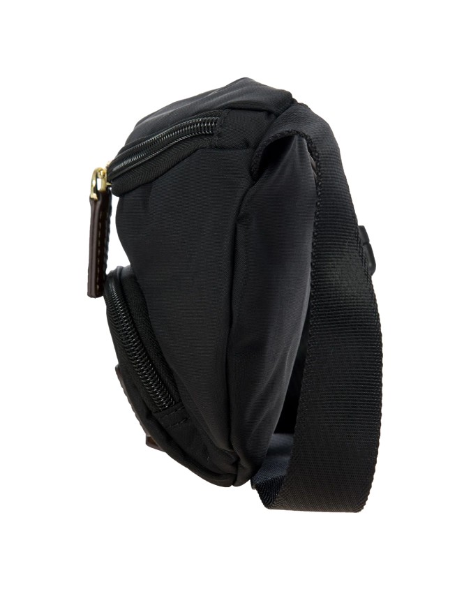  Bric's - Marsupio in Nylon con Tasca Esterna X-Bag