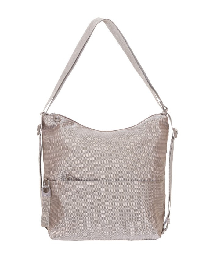  Mandarina Duck - Borsa a spalla con tasca frontale in Mitrix
