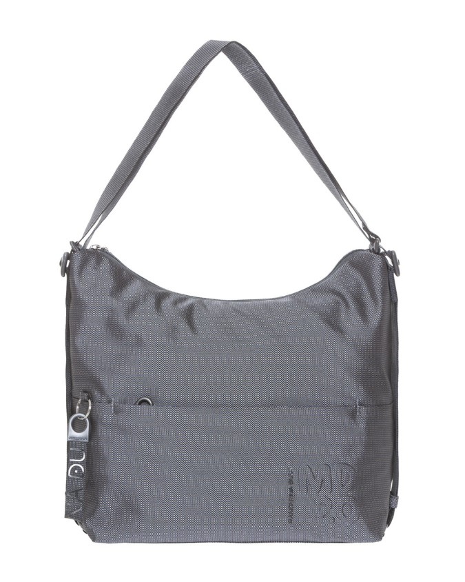  Mandarina Duck - Borsa a spalla con tasca frontale in Mitrix