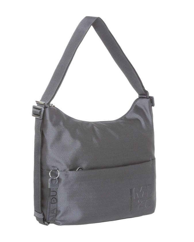  Mandarina Duck - Borsa a spalla con tasca frontale in Mitrix