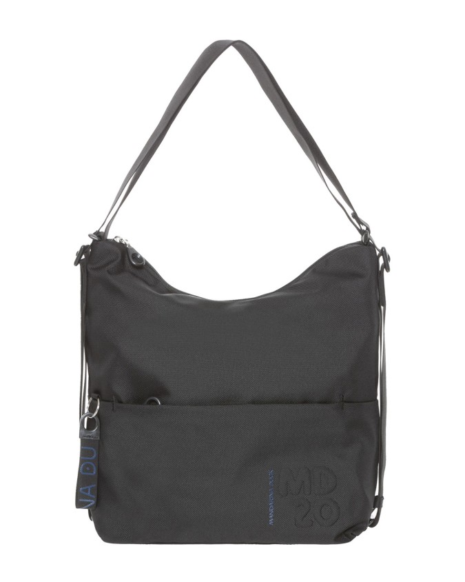  Mandarina Duck - Borsa a spalla con tasca frontale in Mitrix