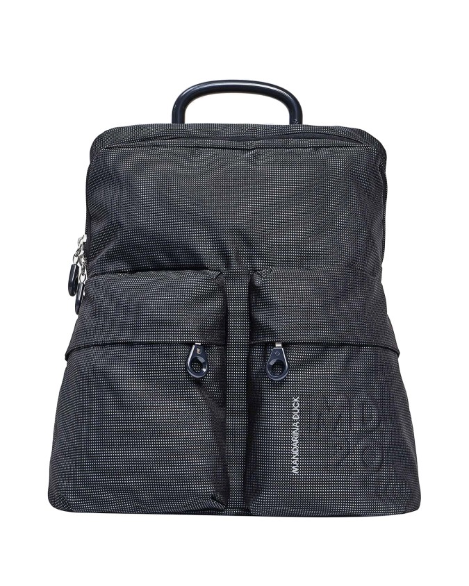  Mandarina Duck - Zaino donna con doppia tasca frontale in