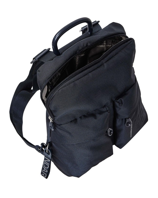  Mandarina Duck - Zaino donna con doppia tasca frontale in