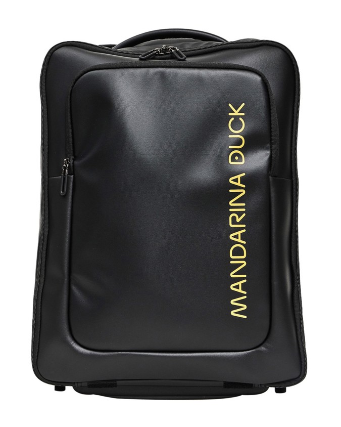 Mandarina Duck -  Zaino Trolley Soft 2 ruote 52 cm in poliestere riciclato Eco Coated