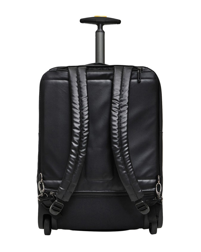 Mandarina Duck -  Zaino Trolley Soft 2 ruote 52 cm in poliestere riciclato Eco Coated