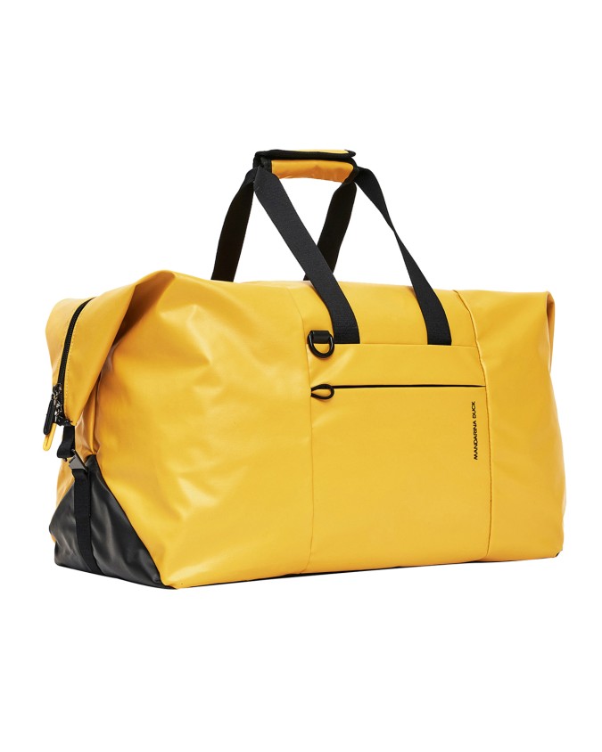 Mandarina Duck – Borsone medio da viaggio in poliestere riciclato Eco coated