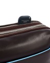  Piquadro - Pochette in pelle a due scomparti Blue Square