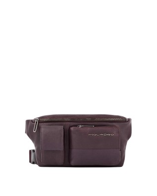 Piquadro - Ronnie Leather Belt Pouch with RFID Fraud...