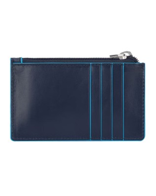  Piquadro - Pochette in pelle sottile con tracolla rimovibile 2