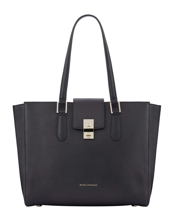  Piquadro - Borsa Shopping in pelle porta pc 15,6'' Dafne