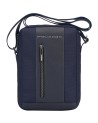 Piquadro - Borsello porta iPad®mini in tessuto riciclato con tasche per AirPods® Brief 2