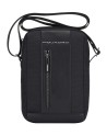Piquadro - Borsello porta iPad®mini in tessuto riciclato con tasche per AirPods® Brief 2