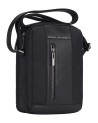 Piquadro - Borsello porta iPad®mini in tessuto riciclato con tasche per AirPods® Brief 2