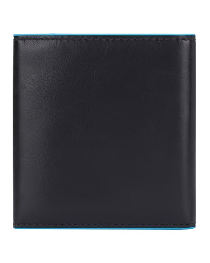 Piquadro - Portafoglio uomo in pelle tascabile con protezione RFID
