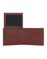 Piquadro - Portafoglio uomo in pelle con porta documenti Black Square