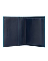  Piquadro - Portafoglio uomo verticale con porta carte di