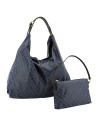  Gherardini - Borsa a spalla con pochette interna in tessuto
